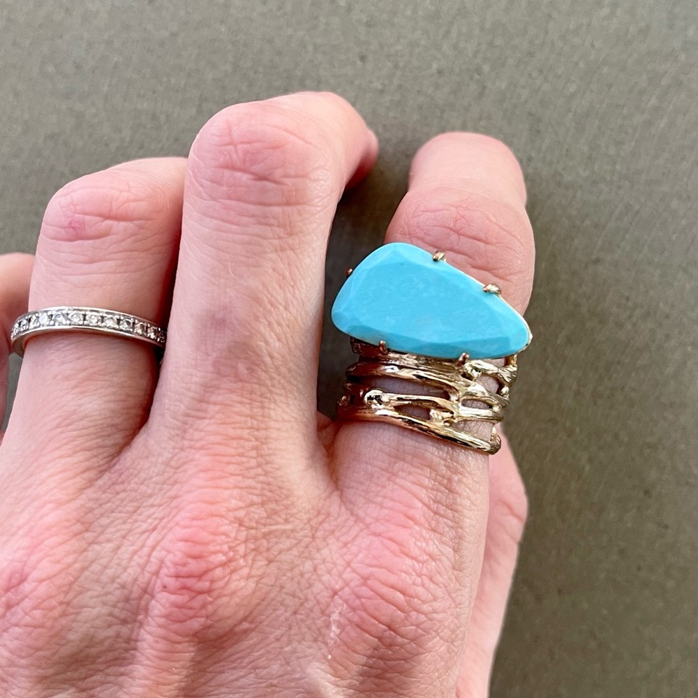 Kendra Scott Turquoise Ring